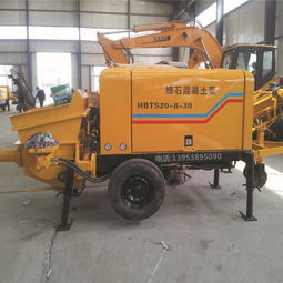 混凝土攪拌拖泵 安徽太湖制造，全國泵送服務網絡全覆蓋