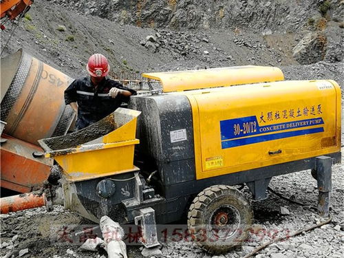 宏晶機械混凝土泵 低壓50型 實現高效、低噪的混凝土泵送解決方案